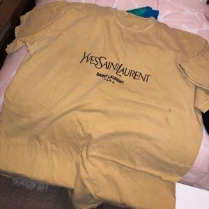 YSL oversized t-shirt